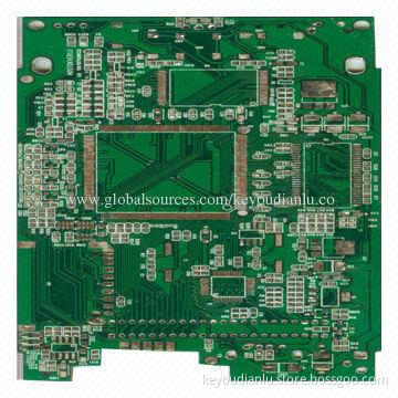 Immersion Tin FR4 Multilayer PCB with 1.6mm Board Thickness, Immersion Tin Surface Finish